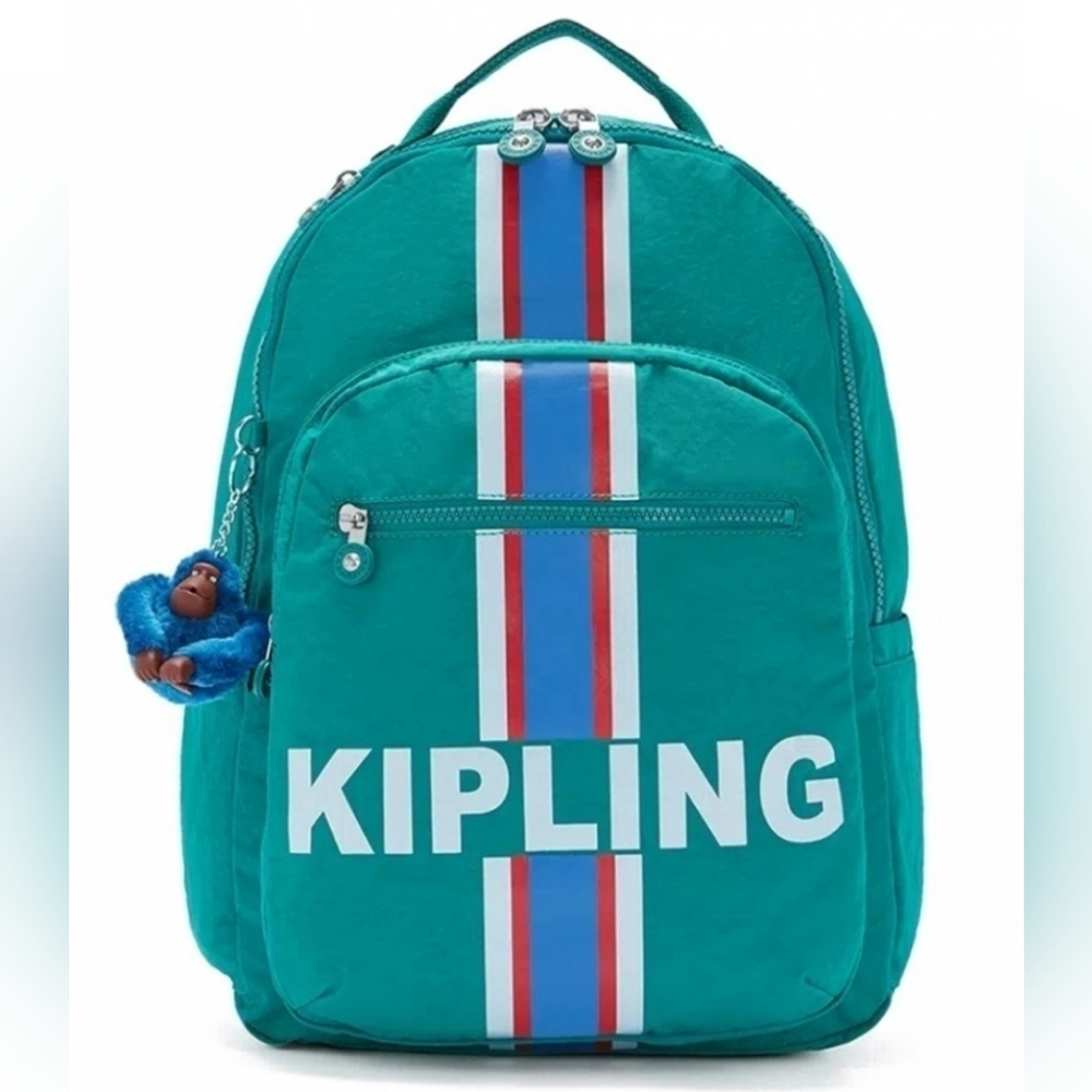 KIPLING SEOUL PINE GREEN BACKPACK 15inch